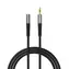 Orico AXF-50 černá / Audio kabel / Jack 3,5mm (M) - Jack 3,5mm (F) / 5 m