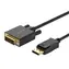 Orico XD-DTD černá / Kabel DisplayPort - DVI / 4K / 3 m