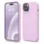 Elago Silicone Case světle fialová / Silikonový kryt / Apple iPhone 15