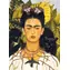EUROGRAPHICS Puzzle Portrét Frídy Kahlo s trnovým náhrdelníkem / 1000 dílků / 48 x 68 cm