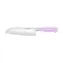 Wüsthof Classic Colour Purple Yam / Nůž santoku / Duté výbrusy / Čepel 17 cm / Ocel X50CrMoV15