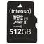 Intenso UHS-I Performance 512GB / Paměťová karta microSDXC / UHS-I U1 / Class 10 / čtení 90 MB/s / vč. SD adaptéru