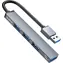 Orico USB Hub 5Gbps hliníkový / Hub USB / 1x USB-A 3.1 + 3x USB-A 2.0