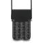 Lacoste PVC Blend Monogram Metal Logo XL černá / Kapsa na telefon