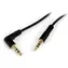StarTech Audio kabel lomený černá / Audio kabel / Jack 3,5mm (M) - Jack 3,5mm (M) / 0,3 m