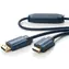 ClickTronic HQ OFC kabel DisplayPort - HDMI typ A / zlacené konektory / 3D / M-M / 20m