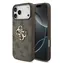 Guess PU 4G Metal Logo pro iPhone 18 Pro Max hnědá / Zadní kryt / Umělá kůže / Kovové logo