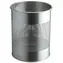Durable Odpadkový koš kulatý stříbrná / Odpadkový koš / 15 l / kov / O 26 cm