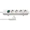 Brennenstuhl Comfort-Line Plus bílá / Prodlužovací kabel / 4 zásuvky / 2 m / bezpečnostní vypínač / dětská pojistka