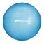 Spokey FITBALL T transparentní modrá 75 cm / Gymnastický míč / pumpička v balení
