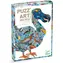 DJECO Obrysové puzzle Pták Dodo / 350 dílků / 62 × 46 cm