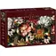 INTERDRUK Puzzle Secret Garden: Ptáci mezi květinami / 1000 dílků / 67 × 48 cm