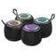 USAMS YX014 Yin černá / Reproduktor / Bluetooth 5.3 / 1200 mAh / RGB podsvícení