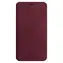 Bugatti BookCover Parigi malinová / Pouzdro / Apple iPhone X/Xs / Pravá kůže