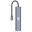 TB Touch USB-C hub 6v1 šedá / Hub / HDMI / RJ-45 / USB 3.1 / PD