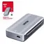 Unitek Externí box pro SSD M.2 NVMe stříbrný / Externí box / USB4 Gen 3x2 / 40 Gbps / do 8 TB