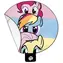 Spokey PICNIC PIUMA MY LITTLE PONY barevná / Pikniková deka kulatá / průměr 150 cm