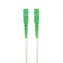 Nedis optický patch kabel SC/APC-SC/APC bílá / Optický kabel / SMF / 100 Gbps / 2 m