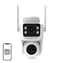 MOES WCM-Q29 / Venkovní IP kamera / duální objektiv 8 Mpx / PTZ / Wi-Fi 6 / IP65