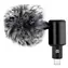 Puluz PU425 (PU616B) / Klopový mikrofon / Všesměrový / USB-C / Kabel 1,5 m