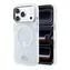 Lacoste IML Frosted Petit Pique Metal Logo transparentní / Kryt / MagSafe / iPhone 18 Pro