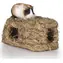 TOMMI Domek travní pro hlodavce 26x18x15 cm / Sušená tráva / Pelíšek a skrýš