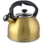 Lamart LT7057 Gold černo-zlatá / Čajová konvice / 2,5 l / Nerez/plast / Píšťalka / Pro indukci