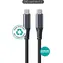 eSTUFF INFINITE černá / USB-C kabel / USB4 Gen 3x2 / 240 W / 40 Gbps / 1,2 m
