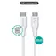 eSTUFF INFINITE (GRS) bílá / Kabel / USB-C - USB-C / 2 m / 60 W PD