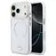 Lacoste IML Shockproof Petit Pique Gold Logo transparentní / Kryt / MagSafe / iPhone 18 Pro