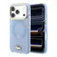 Lacoste IML Shockproof Petit Pique Gold Logo modrá / Kryt / MagSafe / iPhone 18 Pro Max