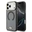 Lacoste IML Shockproof Petit Pique Gold Logo černá / Kryt / MagSafe / iPhone 18 Pro Max