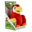 TEDDIES Papoušek Jaroušek / Plyšová interaktivní hračka / opakuje věty / 16 cm / na baterie / od 3 let