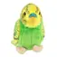 TEDDIES Plyšová andulka zelená / 19 cm / od 0 měsíců