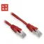 LYNX FTP patch kabel Cat5e červená / Patch kabel / 1 m / balení 10 ks