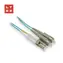 Lynx LC/SC / Optický patch kabel / Duplex / OM3 / 50/125 µm MM / 0,5 m