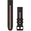 Garmin QuickFit 22 černo-červený / Řemínek / Silikon / 22 mm
