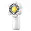 LLD-F83F Mini přenosný ventilátor bílá / Ventilátor / nastavitelný úhel naklonění / 3 rychlosti