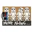 Rohožka Star Wars Stormtrooper Move Along / Rohožka / 60 × 40 cm