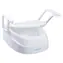 Dietz SmartFix / WC sedátko / S opěrkami / Nastavitelná výška 8-15 cm / Nosnost 120 kg