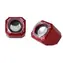 NGS RedFlashLight červená / Reproduktor pro notebook / 2.0 / 4 W RMS / USB