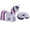 SPOKEY Cestovní polštářek SPARKLE My Little Pony jednorožec / Plyšová hračka 2v1