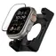 Tvrzené sklo 5D Flexible pro Apple Watch SE 40mm / Ochranné sklo / flexibilní / s aplikátorem