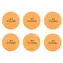 Spokey SKILLED oranžová / Míčky na stolní tenis / 6 ks / 2*
