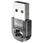 Hoco UA28 černá / Bluetooth adaptér / Bluetooth 5.1 / USB-A