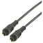 Valueline Toslink optický audio kabel černý / Optický audio kabel / 1 m