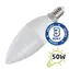 TIPA LED žárovka E14 7W / C37 / studená bílá