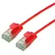 Roline UTP Datacenter patch kabel Cat.6A (Class EA) červený / Patch kabel / RJ45-RJ45 / 3 m / úzký