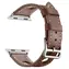 X-SITE Kožený řemínek pro Apple Watch 42/44/45/49mm hnědá / Řemínek / Apple Watch / Kožený