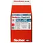 fischer PowerFast II 10,0x100 / Vrut do dřeva / podložková hlava / TX40 / částečný závit / modrý zinek / 50 ks